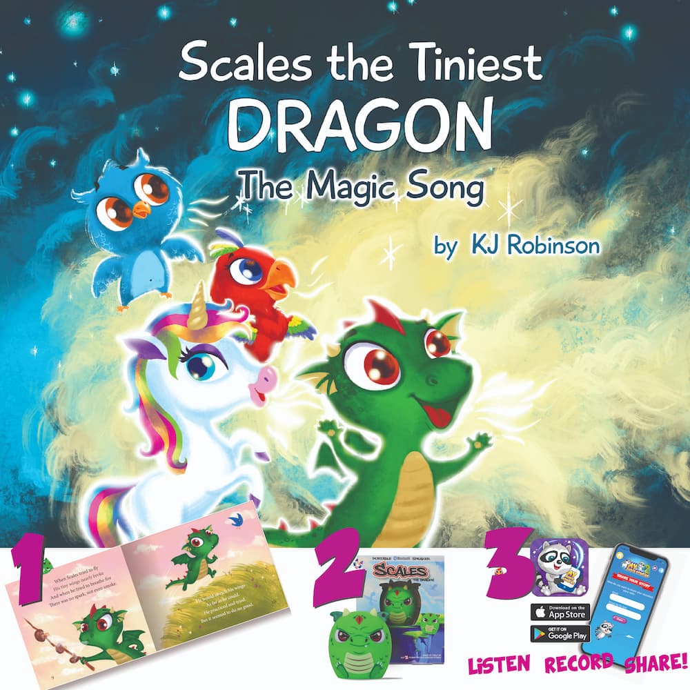 My Audio Stories: Scales the Tiniest Dragon: The Magic Song Kit