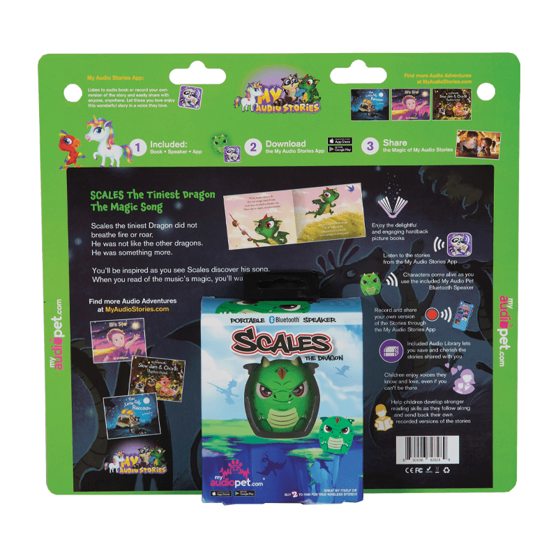 My Audio Stories: Scales the Tiniest Dragon: The Magic Song Kit