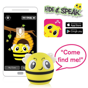 My Audio Pet BumbleBeat Wireless Bluetooth Speaker with True Wireless Stereo Hide & Speak App available iTunes Google Play