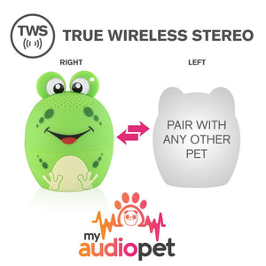 My Audio Pet AMPEDphibian Wireless Bluetooth Speaker with True Wireless Stereo Pair with any other MyAudioPet