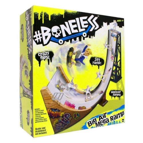 Boneless Big Air Mega 3ft Long Ramp Playset 6 Pieces- Fingerboard