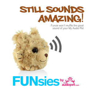 Fluffy Bear FUNsies Speaker Cover
