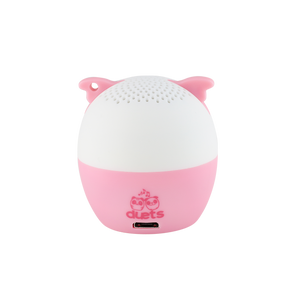 My Audio Pet Party Pig Wireless Bluetooth Speaker with True Wireless Stereo Pig showing the authentic brand mark on the rear
